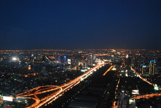 Skyline at night